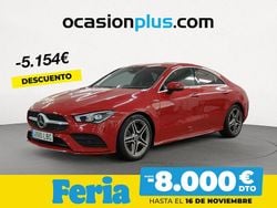Rojo Usado 2019 Mercedes CLA250 Berlina | 33.490 € (Precio justo)