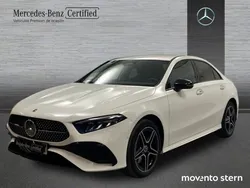 Blanco polar Usado 2024 Mercedes A250 AMG line Berlina | 39.500 € (Precio justo)