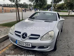 Gris / plata Usado 2004 Mercedes SLK200 Descapotable | 5900 € (Precio justo)
