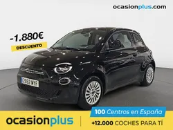 Negro Usado 2022 Fiat 500e Icon Utilitario | 14.400 € (Precio justo)