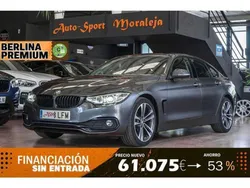 Gris Usado 2020 BMW 418 Gran Coupé Sport Line Coupe | 26.400 € (Precio justo)