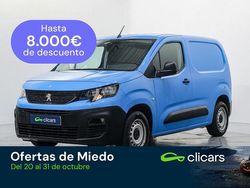 Azul Usado 2019 Peugeot Partner Premium Monovolumen | 11.290 € (Precio justo)