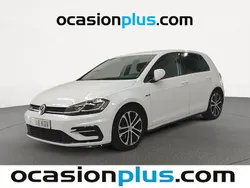 Blanco Usado 2018 VW Golf VII Sportline Utilitario | 19.991 € (Precio justo)