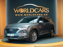 Gris Usado 2020 Hyundai Santa Fe Style SUV | 33.975 € (Precio justo)