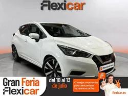 Blanco Usado 2019 Nissan Micra Acenta Utilitario | 13.990 € (Un poco caro)