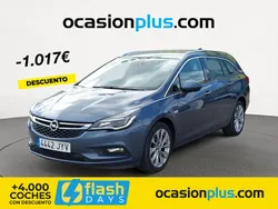 Azul Usado 2017 Opel Astra Excellence Familiar | 11.190 € (Precio justo)