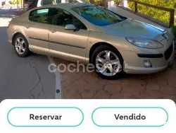 Beige Usado 2007 Peugeot 407 Premium Berlina | 2600 € (Buen precio)
