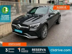 Negro Usado 2020 Mercedes GLC220 Coupe | 35.790 €
