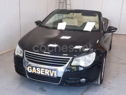Negro Usado 2008 VW Eos Descapotable | 7999 € (Un poco caro)