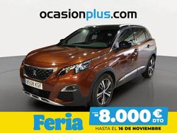 Marrón Usado 2017 Peugeot 3008 GT-line SUV | 18.390 € (Un poco caro)
