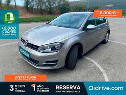 Gris Usado 2014 VW Golf VII Sportline Utilitario | 10.590 € (Buen precio)