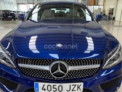 Azul Usado 2017 Mercedes C250 AMG line Coupe | 25.450 € (Super precio)