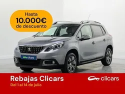 Gris / plata Usado 2018 Peugeot 2008 Style SUV | 11.690 € (Precio justo)