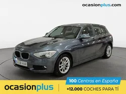 Gris Usado 2014 BMW 116 Efficient Dynamics Utilitario | 10.900 € (Precio justo)