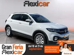 Blanco Usado 2021 VW T-Cross Advance SUV | 20.990 € (Un poco caro)