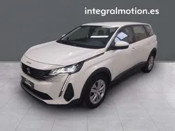 Blanco Usado 2021 Peugeot 5008 Active Monovolumen | 25.900 € (Un poco caro)