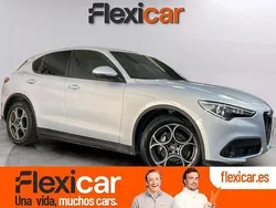 Blanco Usado 2022 Alfa Romeo Stelvio Sprint SUV | 29.690 € (Un poco caro)