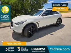 Blanco Usado 2015 Infiniti QX70 S Design SUV | 19.790 €
