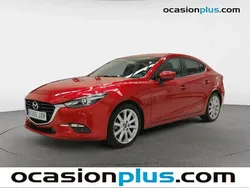 Rojo Usado 2017 Mazda 3 Luxury Berlina | 17.900 € (Precio justo)