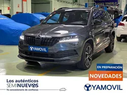 Gris Usado 2021 Skoda Karoq SportLine SUV | 21.450 € (Precio justo)