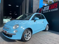 Azul Usado 2015 Fiat 500 Lounge Berlina | 5990 €
