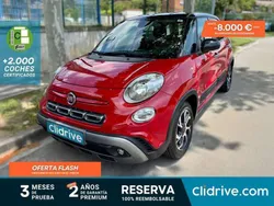 Rojo Usado 2022 Fiat 500L Connect Monovolumen | 11.990 € (Buen precio)