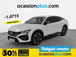 Blanco Usado 2023 Peugeot 408 Allure Berlina | 20.590 € (Buen precio)