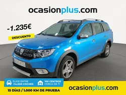 Azul Usado 2019 Dacia Logan MCV Comfort Familiar | 13.590 € (Caro)