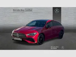 Rojo Usado 2024 Mercedes CLA200 Shooting Brake Familiar | 36.490 € (Precio justo)
