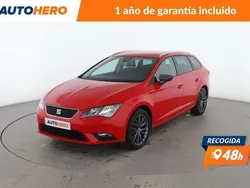 Rojo Usado 2017 Seat Leon CONNECT Familiar | 11.399 € (Precio justo)