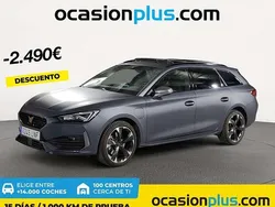Gris Usado 2021 Cupra Leon Familiar | 24.910 € (Precio justo)