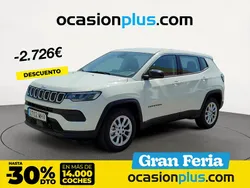 Blanco Usado 2023 Jeep Compass Longitude SUV | 29.090 € (Precio justo)