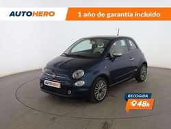 Azul Usado 2018 Fiat 500 Lounge Utilitario | 9299 € (Precio justo)