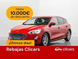 Rojo Usado 2019 Ford Focus Trend Berlina | 14.790 € (Precio justo)