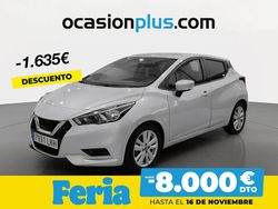 Gris / plata Usado 2020 Nissan Micra Acenta Berlina | 13.590 € (Un poco caro)