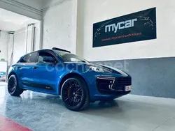 Azul Usado 2020 Porsche Macan Turbo SUV | 59.500 € (Buen precio)