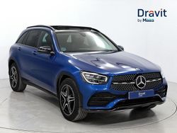 Azul Usado 2022 Mercedes GLC220 SUV | 43.390 € (Precio justo)