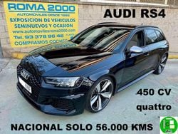Negro Usado 2018 Audi RS4 Familiar | 57.900 € (Super precio)