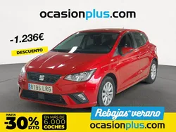 Rojo Usado 2021 Seat Ibiza Style Berlina | 13.600 € (Buen precio)