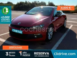 Rojo Usado 2010 VW Scirocco Coupe | 11.490 € (Precio justo)