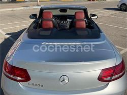 Gris / plata Usado 2018 Mercedes C220 Descapotable | 29.990 € (Precio justo)