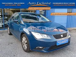 Azul Usado 2017 Seat Leon Style Plus Berlina | 12.740 € (Precio justo)