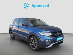 Azul Usado 2021 VW T-Cross Sportline SUV | 20.900 € (Precio justo)