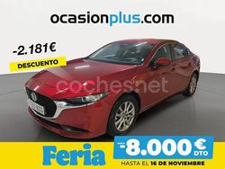 Rojo Usado 2025 Mazda 3 Prime-Line Berlina | 24.000 €