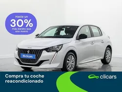 Blanco Usado 2022 Peugeot 208 Active Utilitario | 13.990 € (Precio justo)