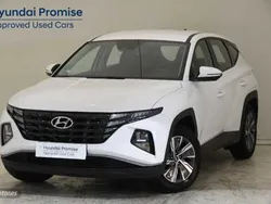 Polar white Usado 2021 Hyundai Tucson SUV | 21.900 € (Buen precio)