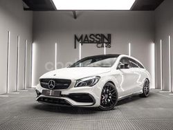 Blanco Usado 2017 Mercedes CLA45 AMG Shooting Brake Familiar | 37.999 € (Un poco caro)