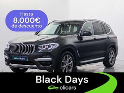 Gris Usado 2021 BMW X3 SUV | 34.290 € (Buen precio)
