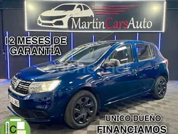 Azul Usado 2017 Dacia Sandero Ambiance Utilitario | 8490 € (Precio justo)
