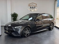 Gris / plata Usado 2022 Mercedes C300e Familiar | 45.990 € (Precio justo)
